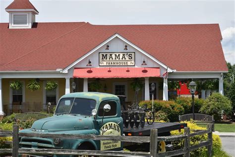 Mama's farmhouse pigeon forge tennessee - All You Can Eat: Kids 5 & Under: Free all day. Lunch: Adults $18.99 - Kids (6-12) $8.99. Dinner: Adults $22.99 - Kids (6-12) $9.99. Whether you are here for lunch or dinner, we'll start you off with our homemade buttermilk biscuits and your choice of soup or salad. Each day we have 2 delicious entrees for lunch and 3 for dinner.